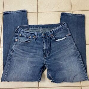 Levi Strauss Co 559 Jeans Mens W33 L30 Blue Denim Straight Fit Casual Pants